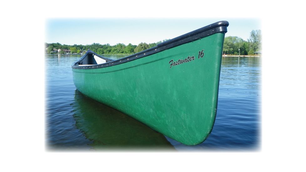 Fastwater Canoe - 16ft -Green