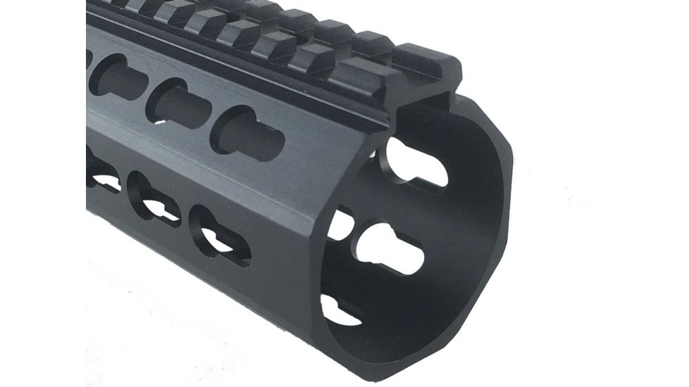 Pantheon Arms KX 14.5in KeyMod Handguard w/Compression Lock, Black, HGKX