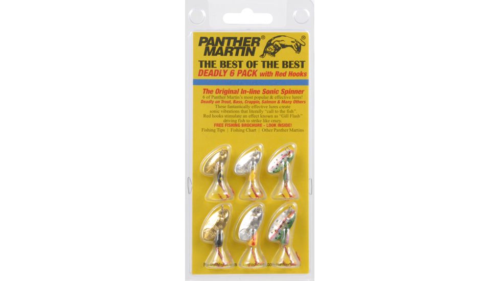 Panther Martin Best of the Best Lure 6-Pack 677898