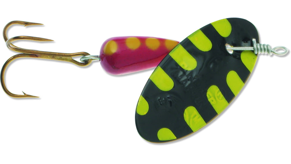Panther Martin Classic Patterns In-Line Spinner, #9, 3/8oz, Salamander Black, 9PMRSAL-B
