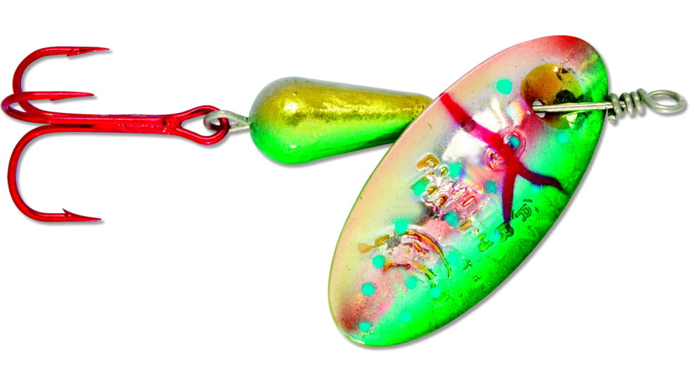 Panther Martin Holographic Red Hook In-Line Spinner, #1, 1/32oz, Spotted Blue, 1PMHRH-SPB