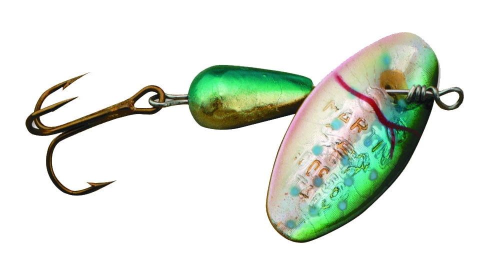 Panther Martin Holographic Regular In-Line Spinner, #1, 1/32oz, Holographic Spotted Blue, 1PMH-SPB