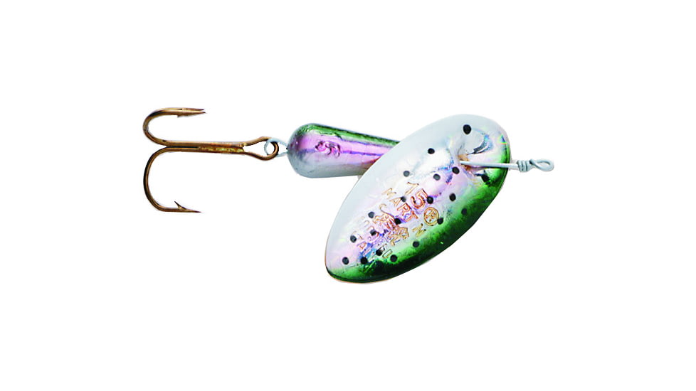 Panther Martin Holographic Regular In-Line Spinner, #1, 1/32oz, Rainbow Trout, 1PMH-RTH