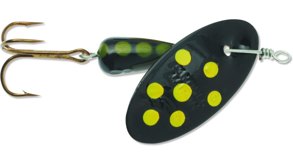 Panther Martin In-Line Spinner, #9, 3/8 oz, Spotted Black, 9PMSP-B