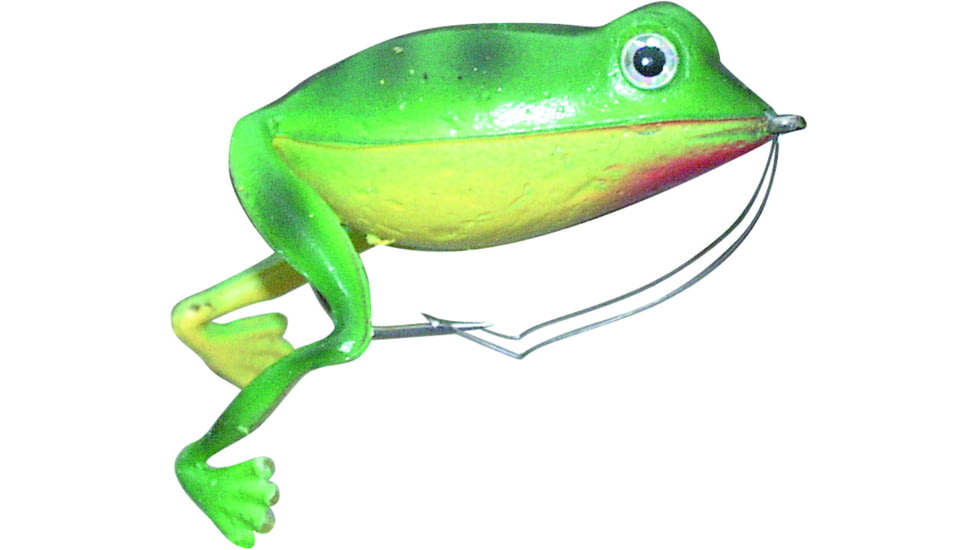Panther Martin Superior Frog, Floating, Green &amp; White Belly, #3, FROG3-GW
