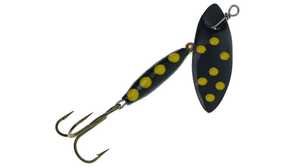 Panther Martin Willow Strike Spotted, Black, Size 15, 15PMWSSP-B