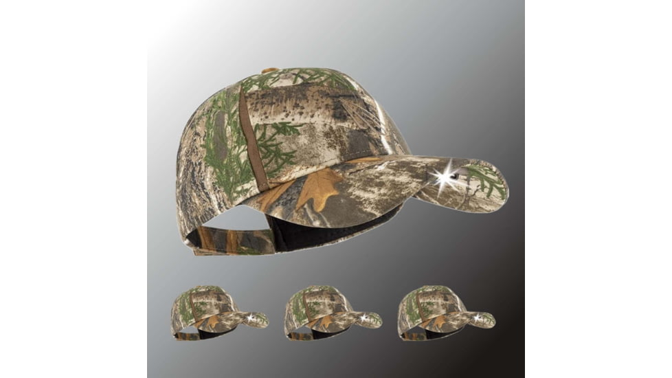 Panther Vision Store POWERCAP 3.0 LED Lighted Rechargeable Headlamp 4-Pack Hats, 33004BlazeOrangeandBlack9AEB3