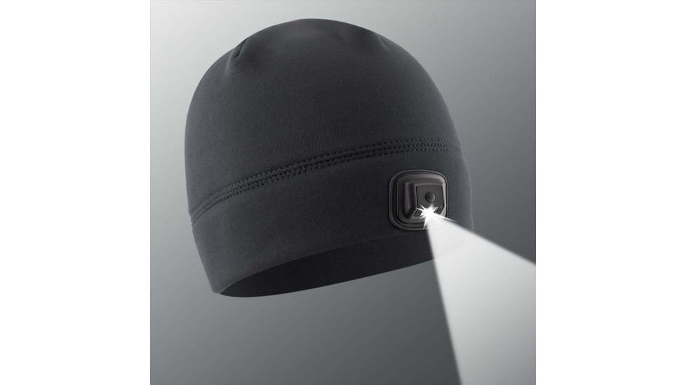 Panther Vision Store POWERCAP 3.0 Lighted Headlamp Fleece Beanies Rechargeable LED - 150 Lumens, HLBR-9527