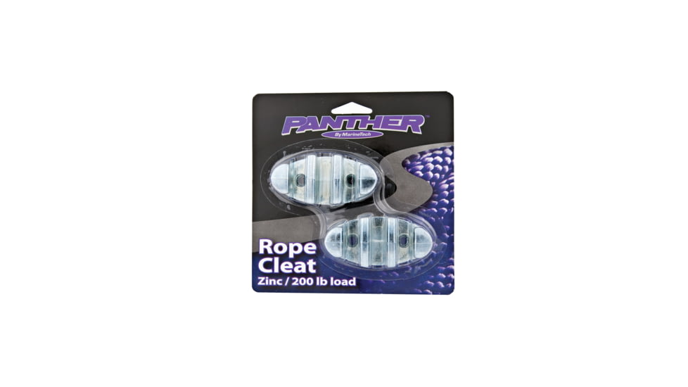 Panther Zinc Gripper Rope Cleats, 55-8400