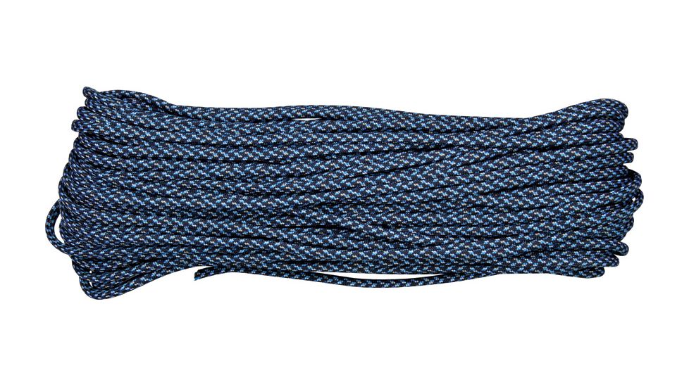 Parachute Cord Blue Speck, 100 ft RG113H