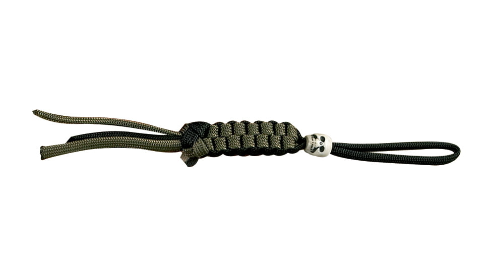 Parachute Cord Lanyard, Black and OD green PDPLBOD