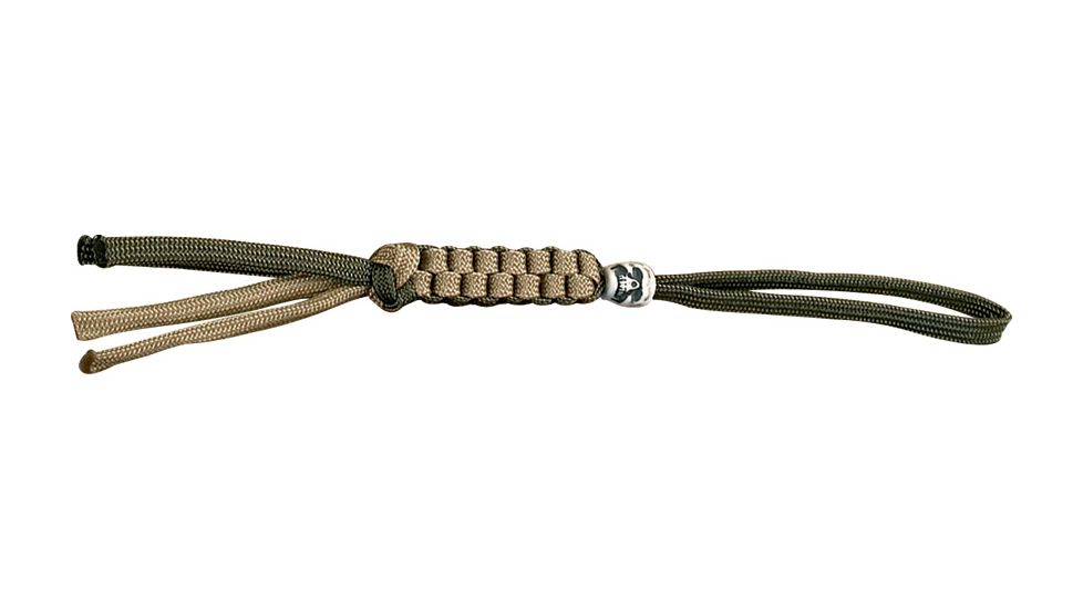 Parachute Cord Lanyard, OD green and tan PDPLODT