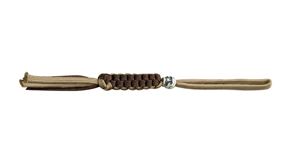 Parachute Cord Lanyard, Tan and brown PDPLTBR