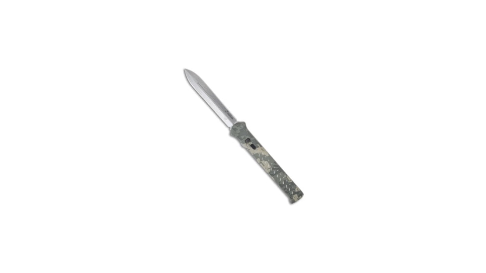 Paragon Paragon Estiletto Digi Camo OTF Automatic Knife 5.25" Plain, Green, CPM S30V, adult, BHQ-8727