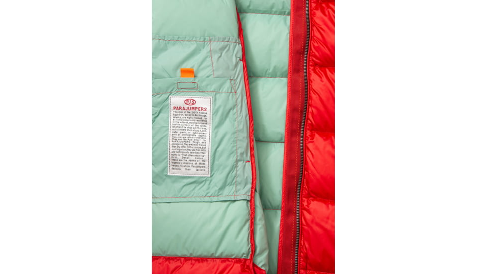 Parajumpers Marion Puffer Jacket - Women's, Tomato, Extra Small 19WMPWJCKSX34-722-XS
