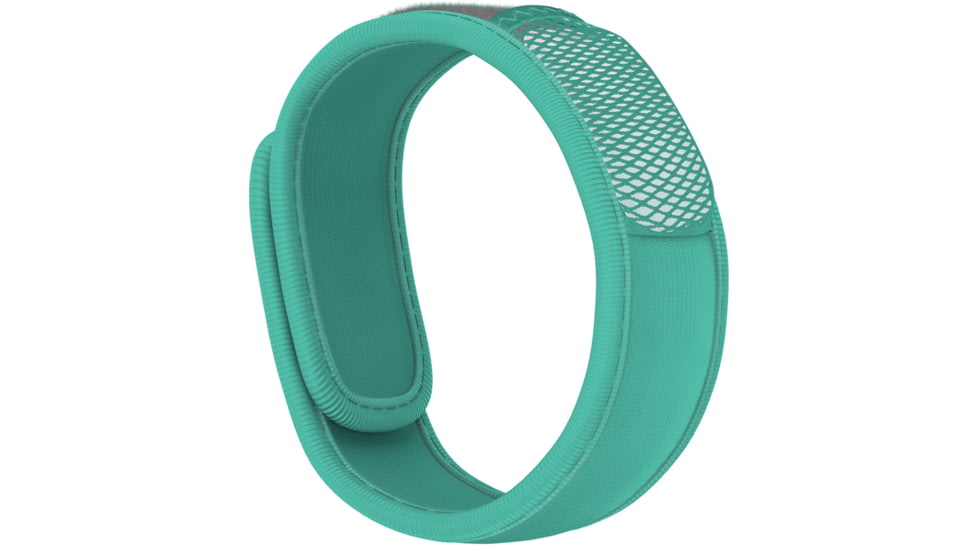 Parakito Mosquito Repellent Wristband w/ 2 Refills, Solid Color, Turquoise, One Size, FGWB178