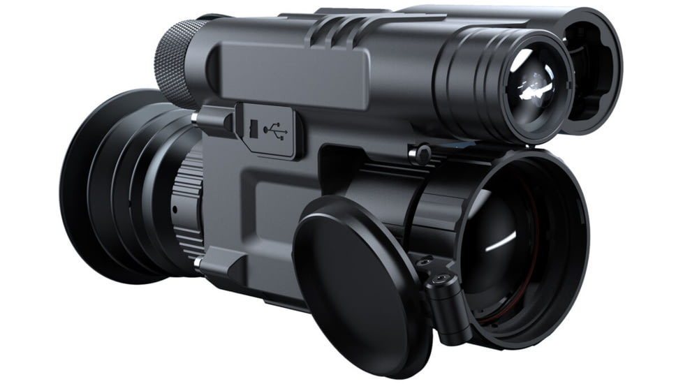 PARD Optics FT34 35mm 384x288 3 in 1 Clip-On Thermal Rifle Scope w/LRF, Black, FT34-35F