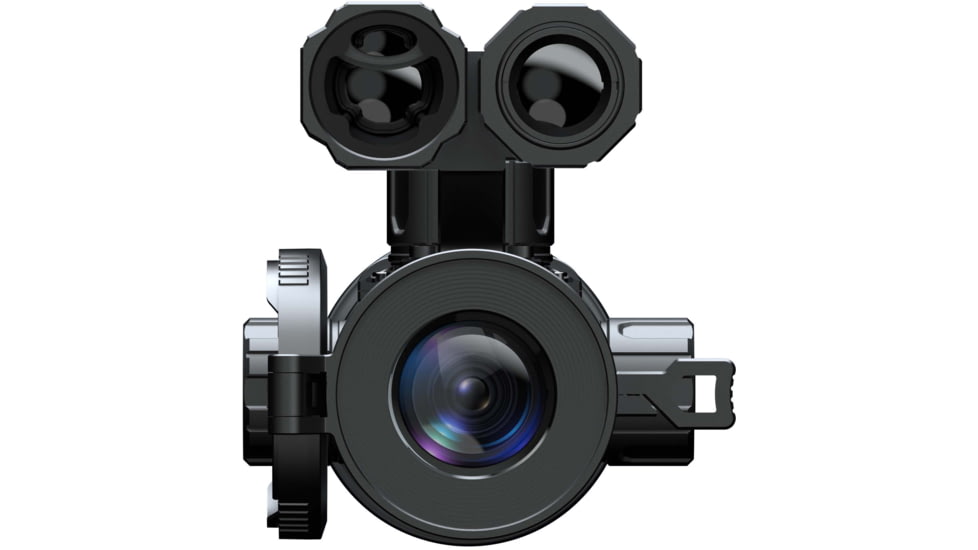 PARD Optics DS35 Day and Night Vision Rifle Scope, Laser Rangefinder, 5.6x70mm, 850nm IR, 2560x1440 px, Multiple Reticles, Black, DS35-70RF-850