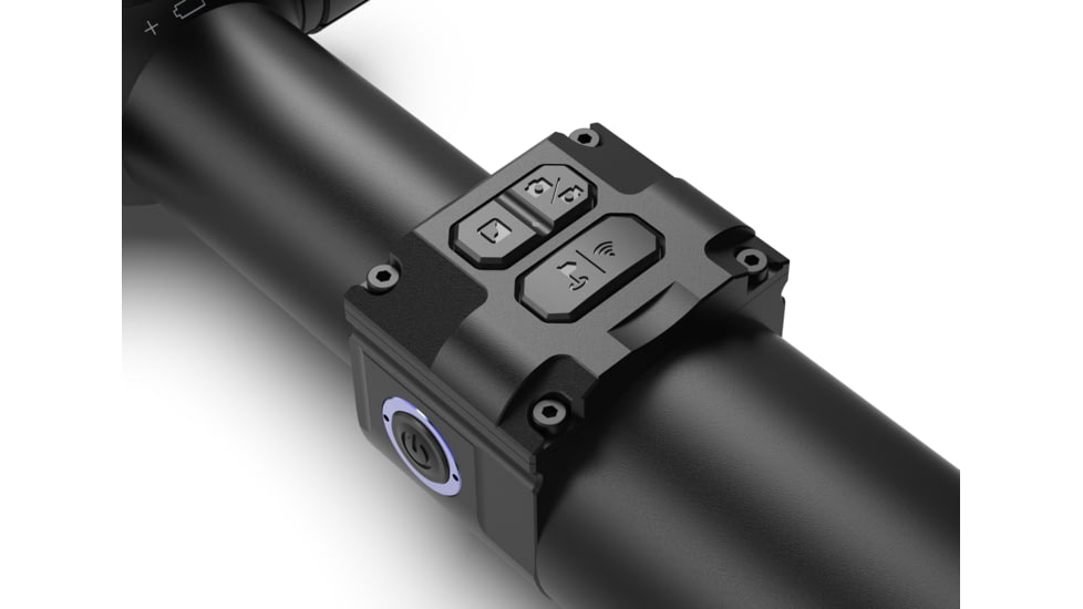 PARD Optics DS35 Day and Night Vision Rifle Scope, Laser Rangefinder, 5.6x70mm, 850nm IR, 2560x1440 px, Multiple Reticles, Black, DS35-70RF-850