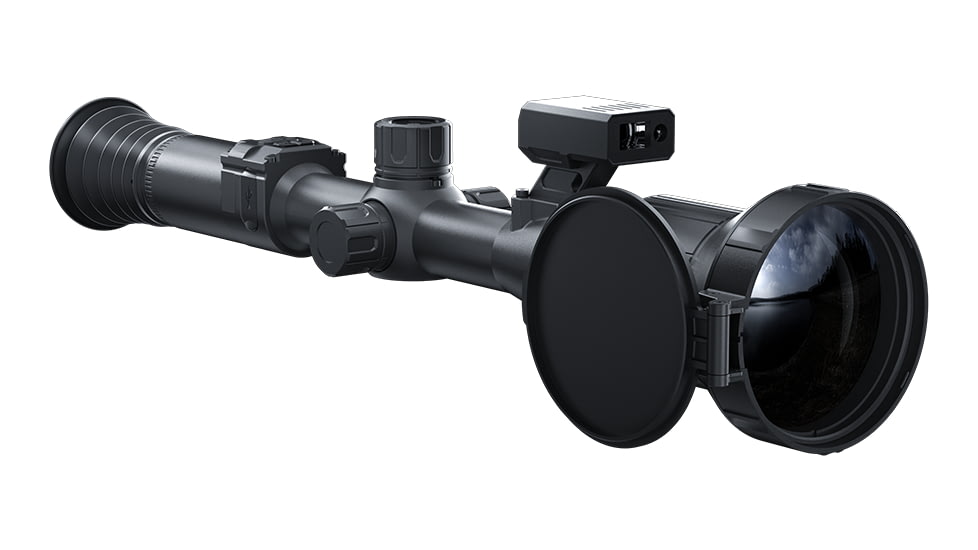 PARD Optics Pantera 640 3.8x75mm 30mm Tube Thermal Imaging Rifle Scope, 50hz, 640x512, Black, PA6-75/LRF