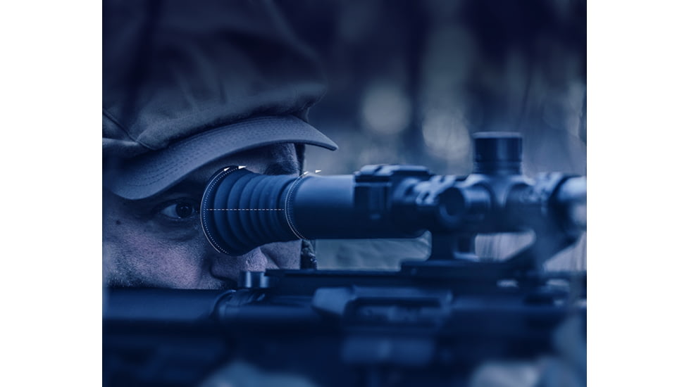 PARD Optics TS34 Thermal Imaging Rifle Scope, 2x19mm, 384x288, Multiple Reticles, Black, TS34-19