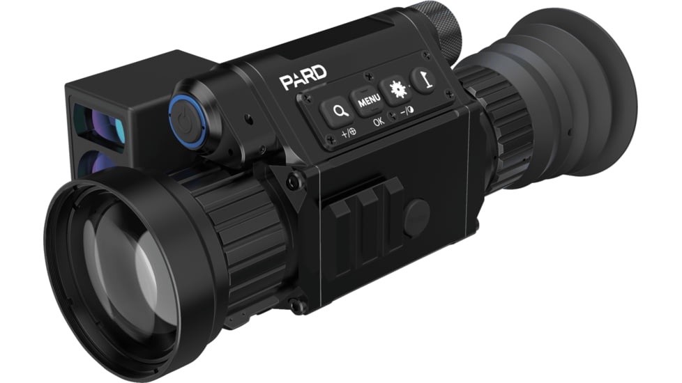 Pard SA 3.2-12.8x 45mm 1024x768 50Hz Thermal Scope with Laser Range Finder, Black, SA-45-THRLRF