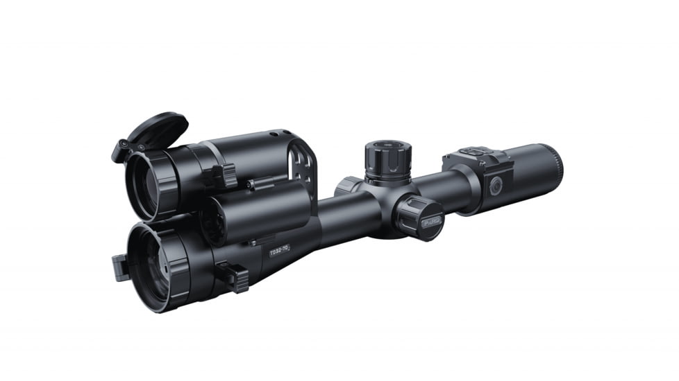 PARD TD3270940LF TD32 Multispectral Night Vision Rifle Scope Black 3-6.5x 70mm, 35 mm Multi Reticle Features Laser Rangefinder
