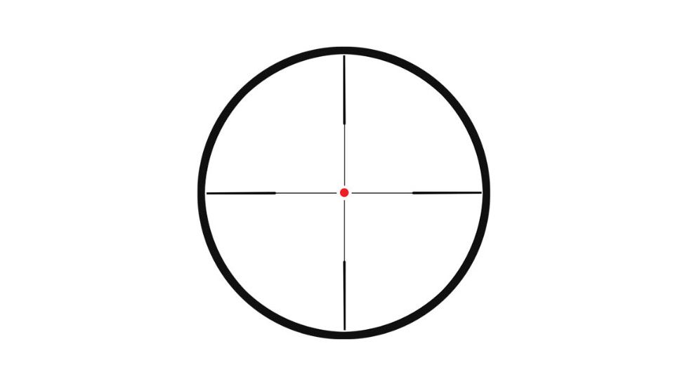 Parker Bows Red Hot PinPoint CrossbowScope, 3x32 Illuminated Reticle, 38-2149