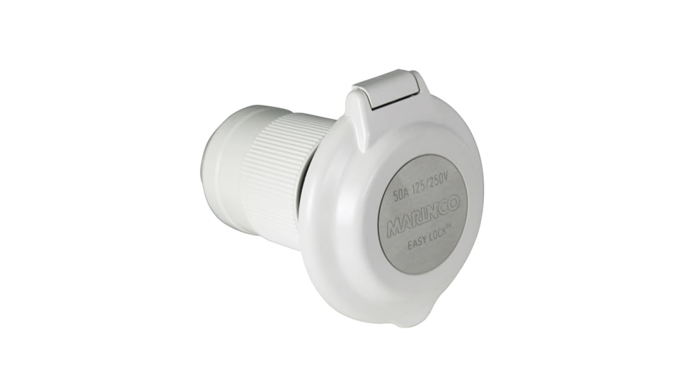 ParkPower Contoured Round Power Inlet 50 Amp, 6344EL-BRV