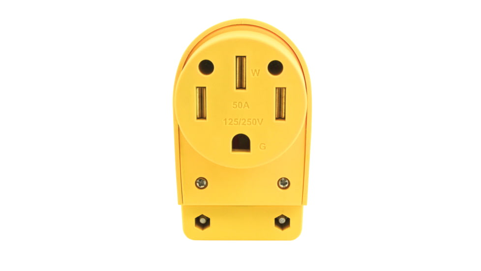 ParkPower Female Replacement Power Cord End With Handle 50 Amp, 50FCRV