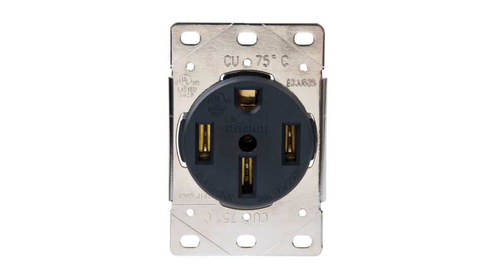 ParkPower Park Power Dead Front Receptacle 50 Amp, 50ARVREC