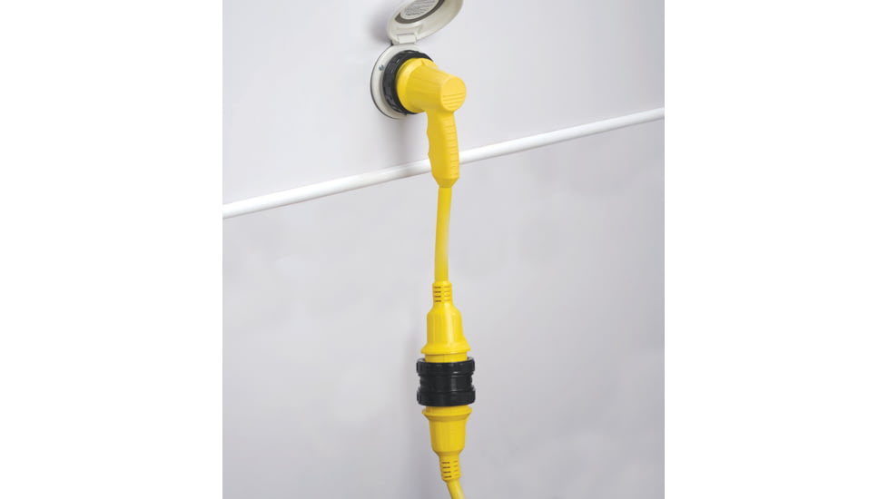 ParkPower Right Angle Adapter 50A Male To 50A Female, 1RPC50RV