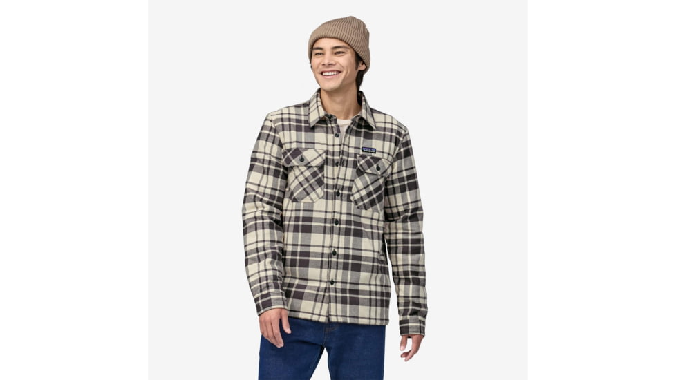Patagonia Patagonia Mens Insulated Organic Cotton Midweight Fjord Flannel Shirt, 20385-ICBE-S