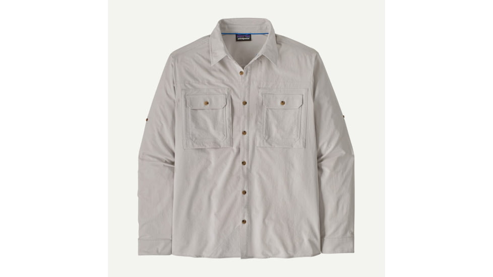 Patagonia Patagonia Mens Long Sleeve Self Guided Sun Shirt, 41825-RVGN-M