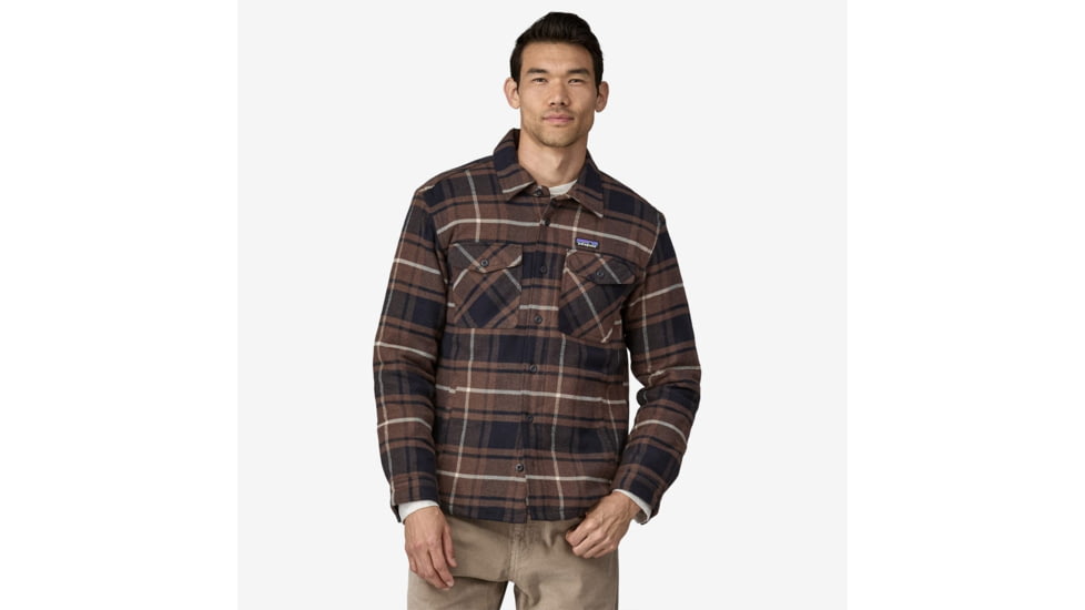 Patagonia Patagonia Mens LW Insulated Fjord Flannel Shirt, 20386-WMIB-M