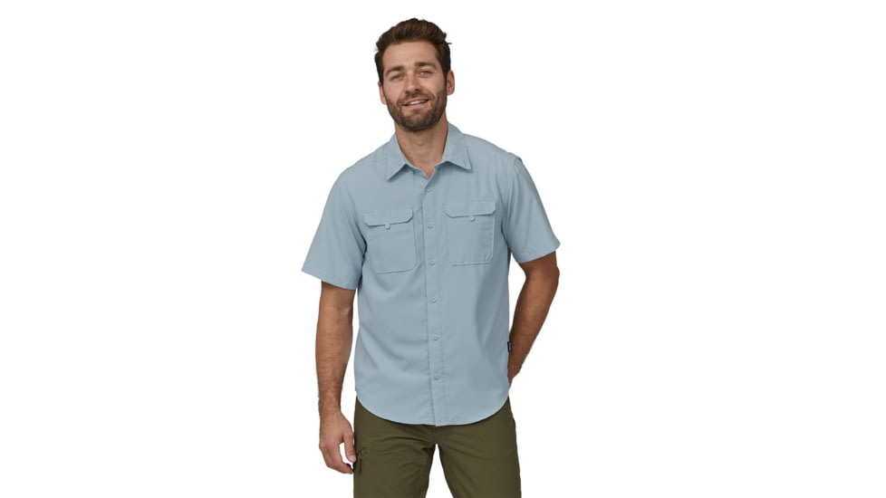 Patagonia Patagonia Mens Short Sleeve Self Guided Hike Shirt, 41905-SLVG-L