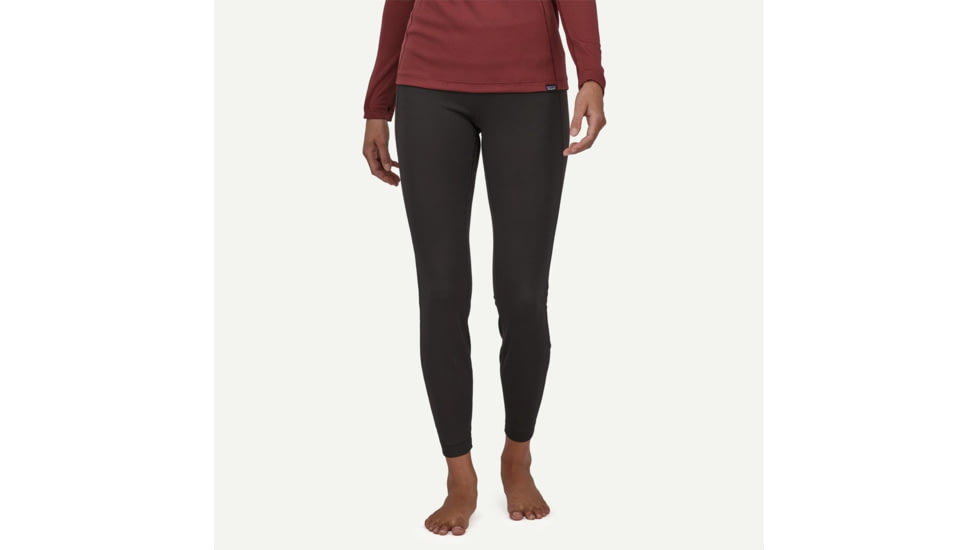 Patagonia Patagonia Womens Capilene Midweight Bottoms, 44492-BLK-M