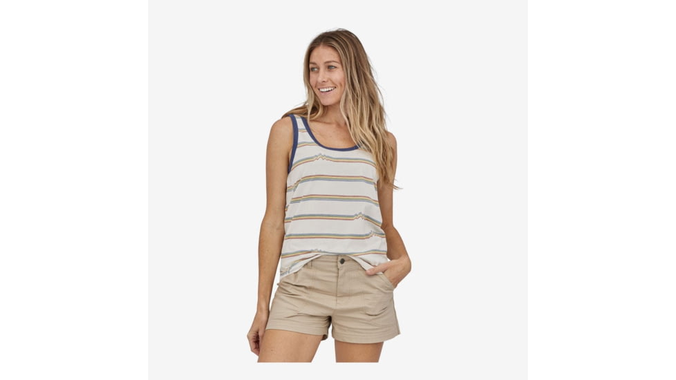 Patagonia Patagonia Womens Ridge Rise Stripe Repeat Organic Tank, 37571-RRIW-XL