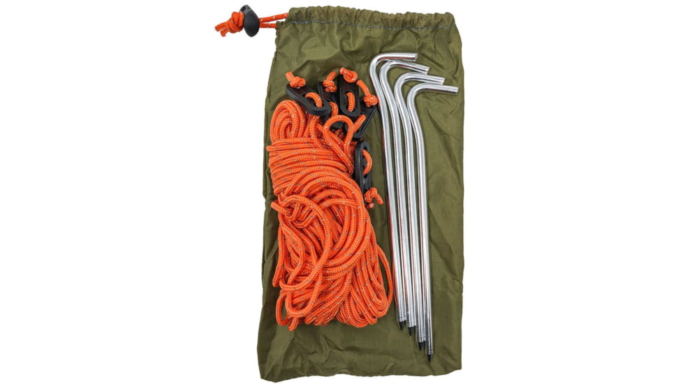 Pathfinder Nylon Tarp, 7.8 x 7.8in, OD Green, ODT-PF