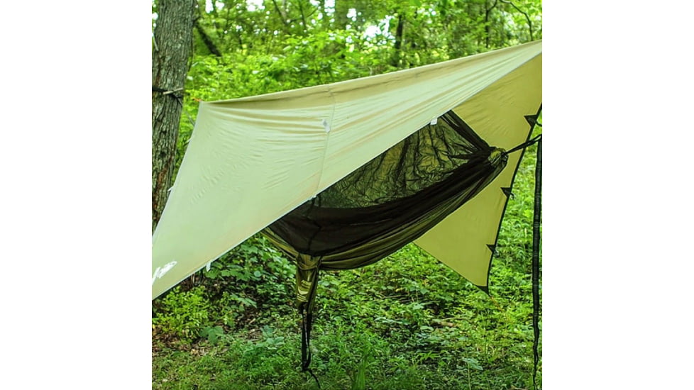 Pathfinder Nylon Tarp, 7.8 x 7.8in, OD Green, ODT-PF