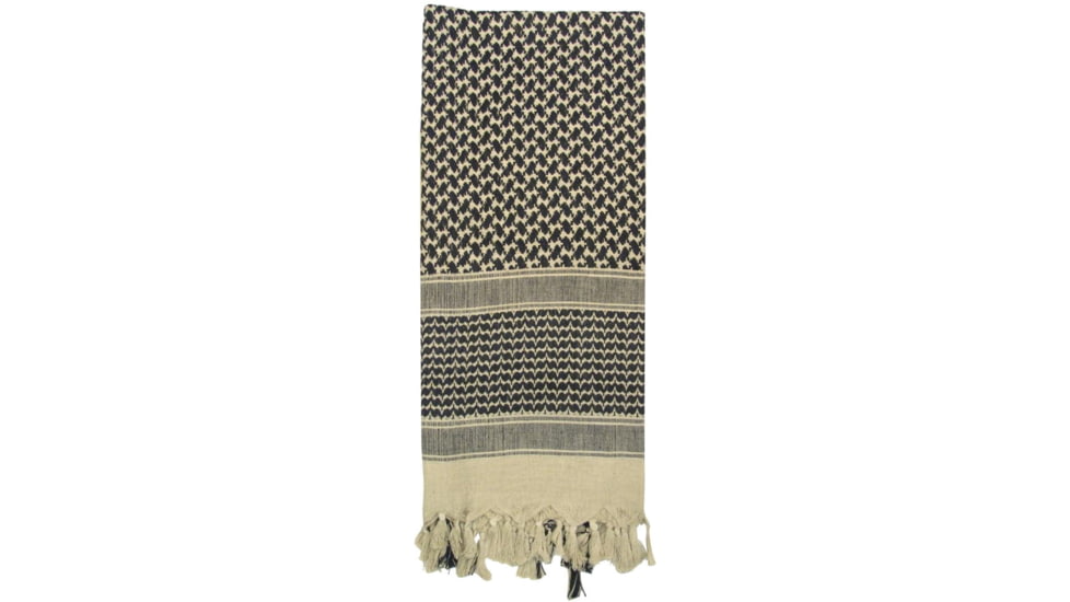 Pathfinder Shemagh, 42x42in, Tan/Black, 8537-TAN