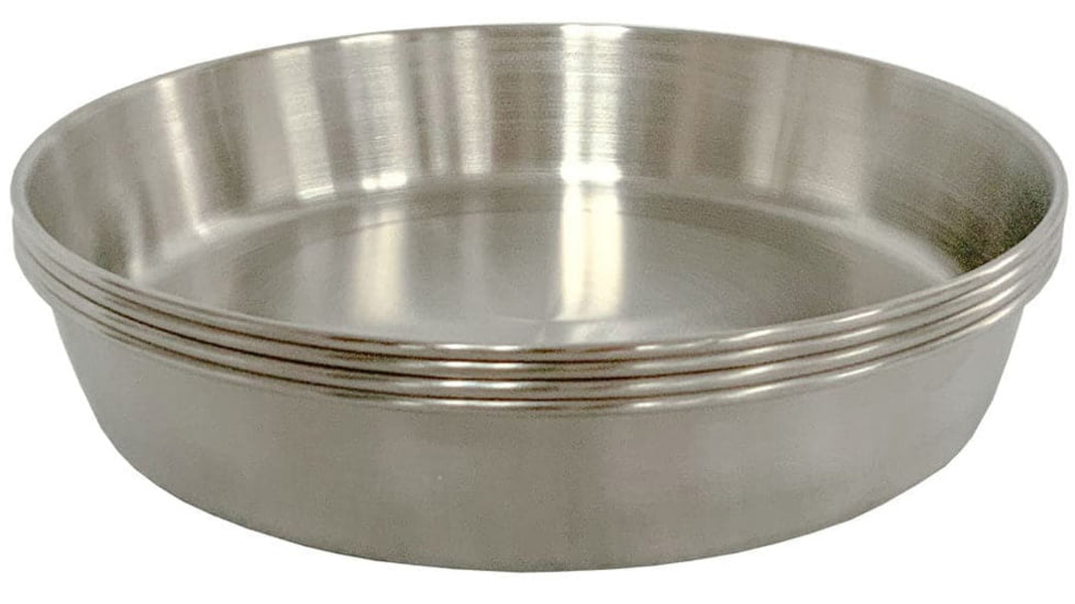 Pathfinder Stainless Steel Plate, Satin Finish, PF-SSP