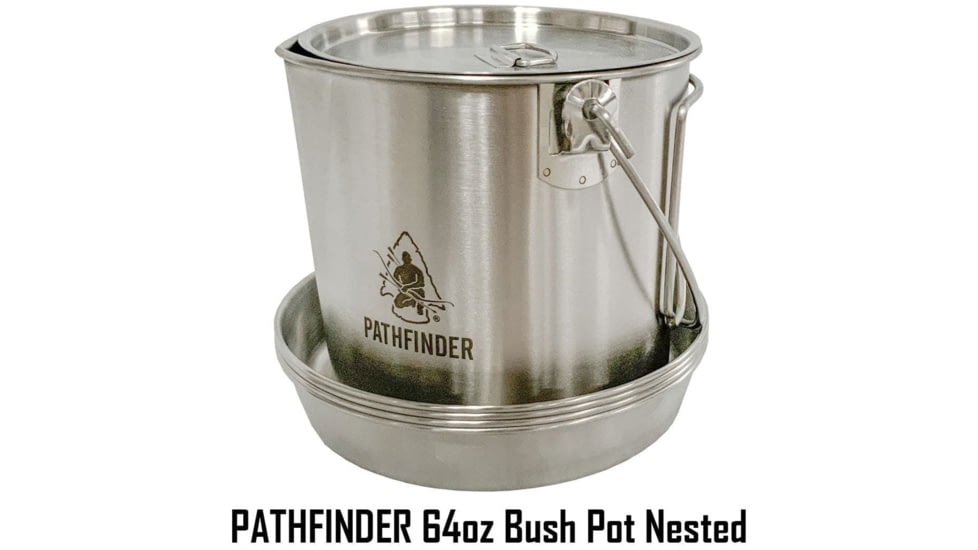 Pathfinder Stainless Steel Plate, Satin Finish, PF-SSP