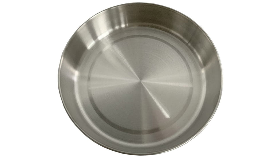 Pathfinder Stainless Steel Plate, Satin Finish, PF-SSP