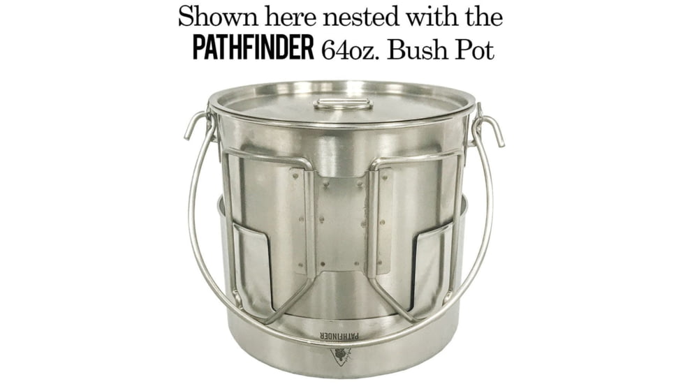 Pathfinder Stainless Steel Pot and Pan Stove Stand, BPST-PF