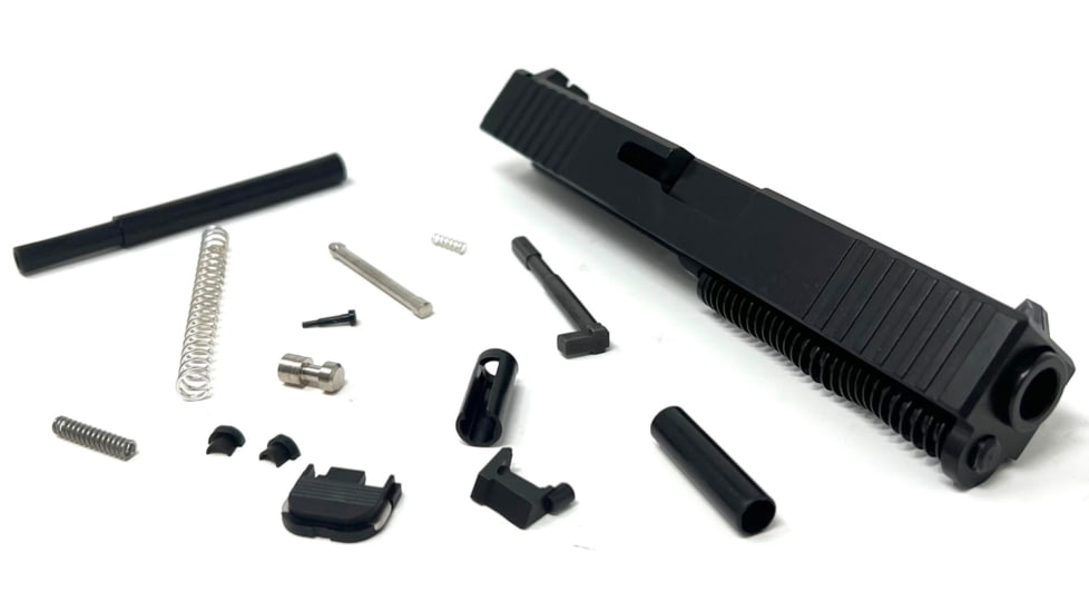 Patmos Arms Judah Glock G23 Slide, Complete, Black, Compact Size, PAJ23-CS