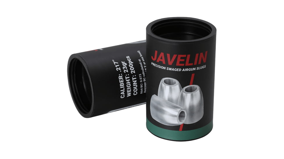 Patriot Javelin .217 Caliber 23gr Swaged Hollow Point Airgun Slugs 200ct, JAV100227