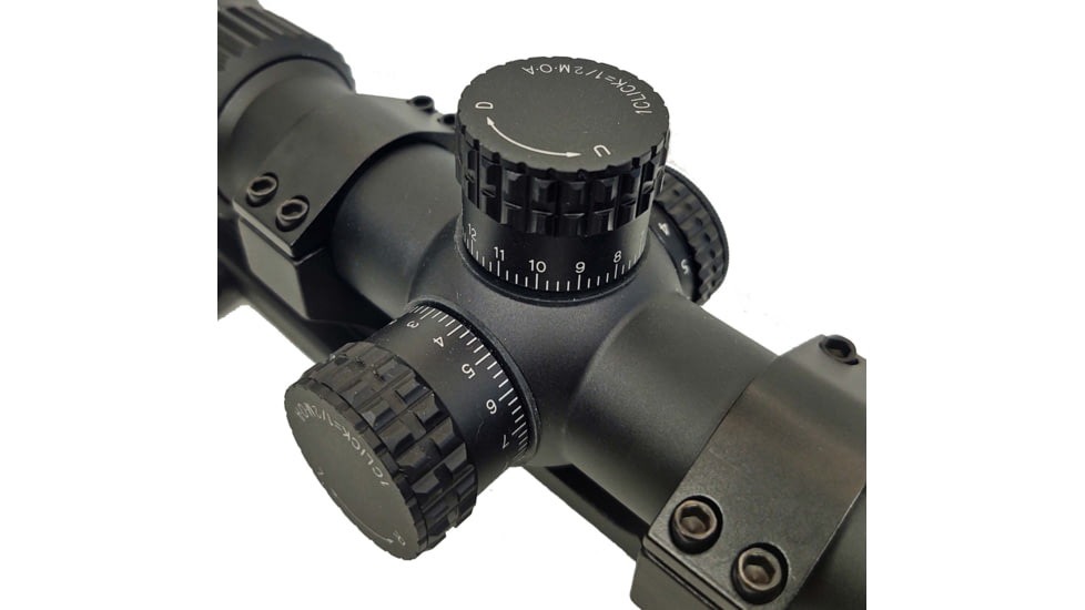 Patriot Optics 3 Gunner Rifle Scope, 1-6x24mm, 24mm, First Focal Plane, Etched Glass BDC Reticle, PO-S-1-6x24mmFFP