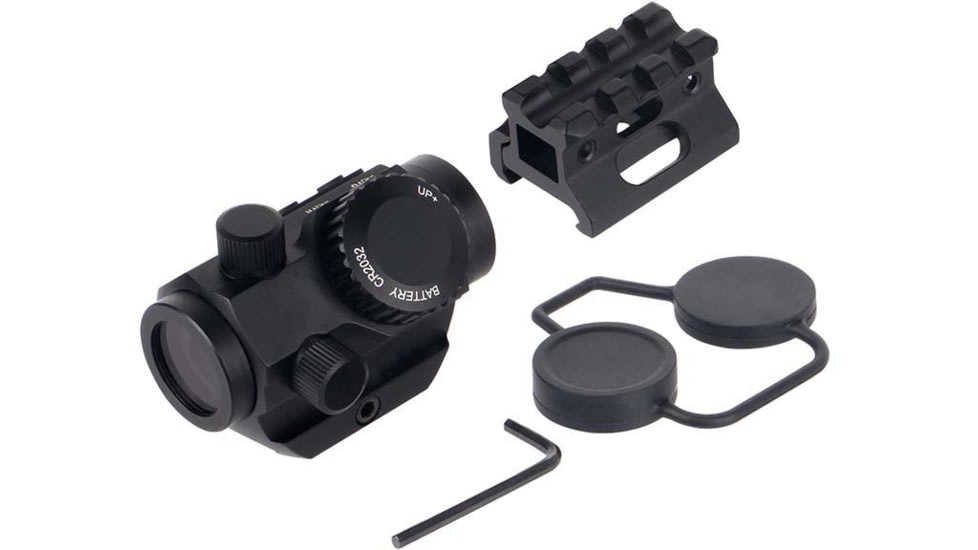 Patriot Optics Diavolo Red/Green Dot Sight, 1x20mm, 2 MOA, PO-RD-D