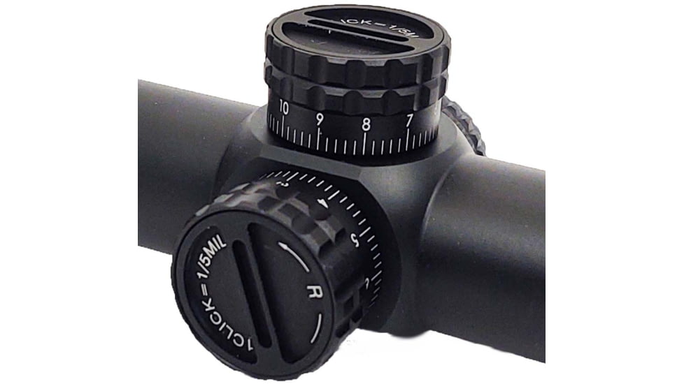 Patriot Optics Ghost Rifle Scope, 1-6x24mm, 30mm, Second Focal Plane, Etched Glass BDC Reticle, PO-S-1-6x24mmG